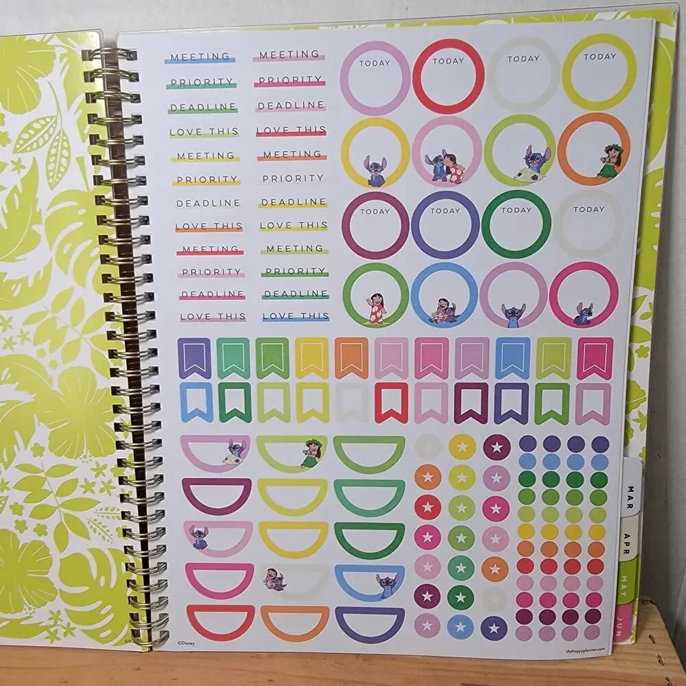 2024-2025 Stitch Planner by Happy Planner - NEW